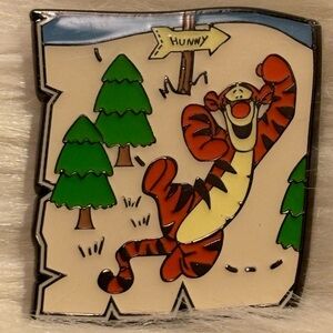 Disney Winnie the Pooh Map Tigger Loungefly Pin